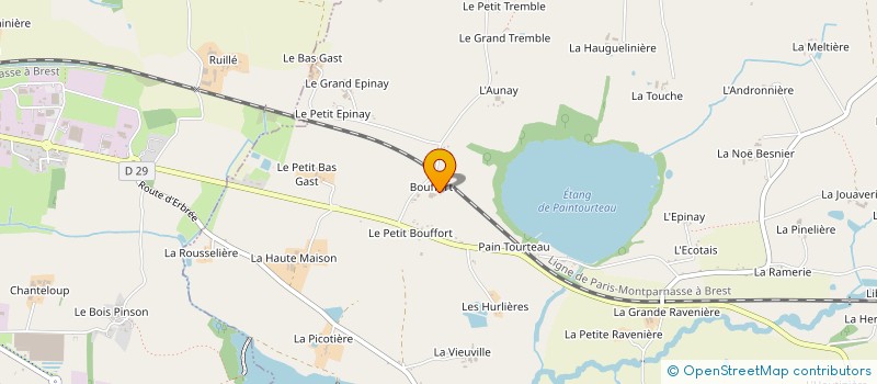 localisation de l'entreprise SCI LES BICHETTES à ERBREE