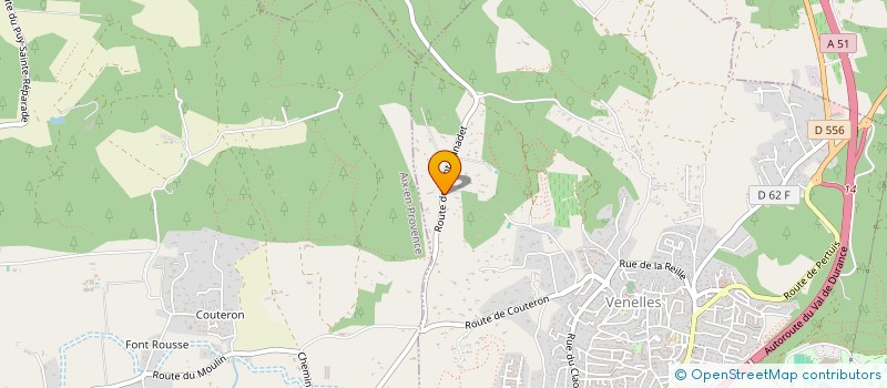 localisation de l'entreprise SCI LES BIGOURDINS  VENELLES