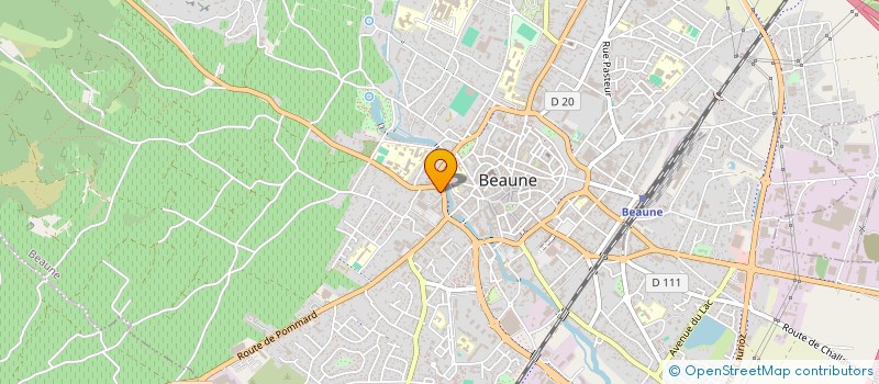 localisation de l'entreprise SCI LES BIKETS à BEAUNE