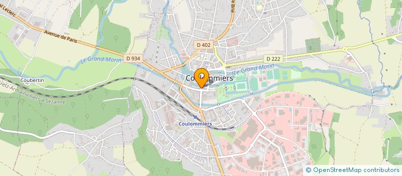 localisation de l'entreprise SCI LES BILLANGES à COULOMMIERS