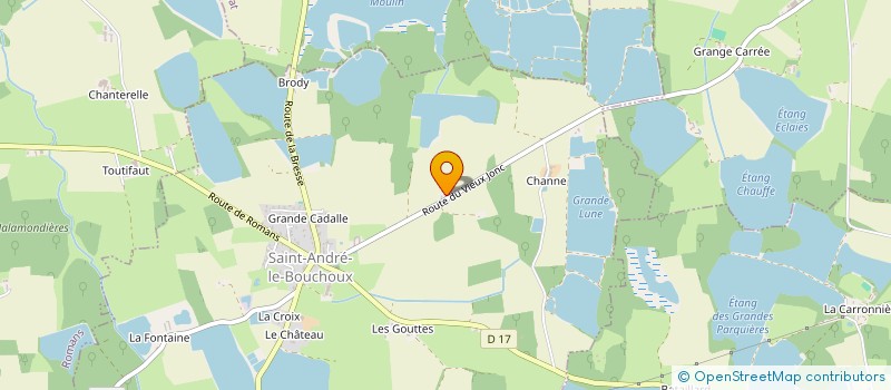 localisation de l'entreprise SCI LES BINOCHONS  SAINT-ANDRE-LE-BOUCHOUX