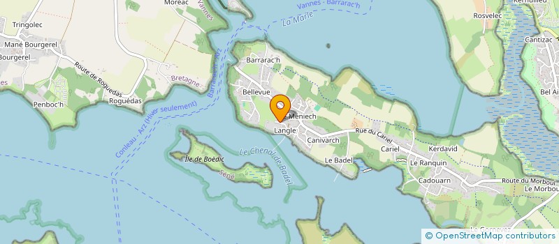 localisation de l'entreprise SCI LES BIRVIDEAUX à SENE