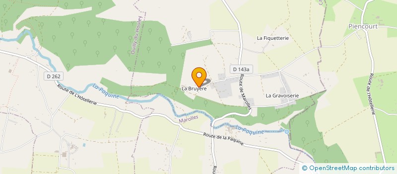 localisation de l'entreprise SCI LES BISSONS à LE PIN