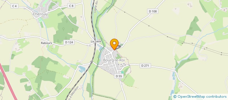 localisation de l'entreprise SCI LES BLAISES  BOURG-LE-ROI