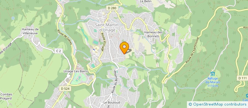 localisation de l'entreprise SCI LES BLANCHERES  VAULNAVEYS-LE-HAUT