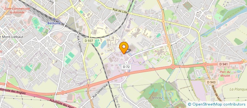 localisation de l'entreprise SCI LES BLANCO  VERQUIGNEUL