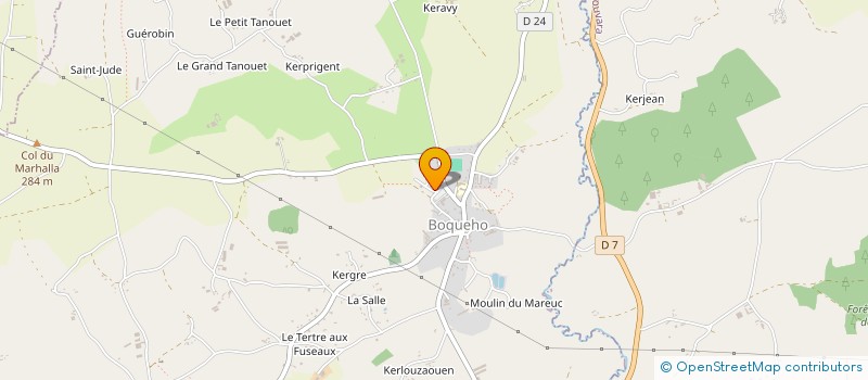 localisation de l'entreprise SCI LES BLANCS CHAMPS à PLELO