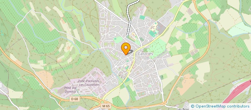 localisation de l'entreprise SCI LES BLENNIES  MAUGUIO