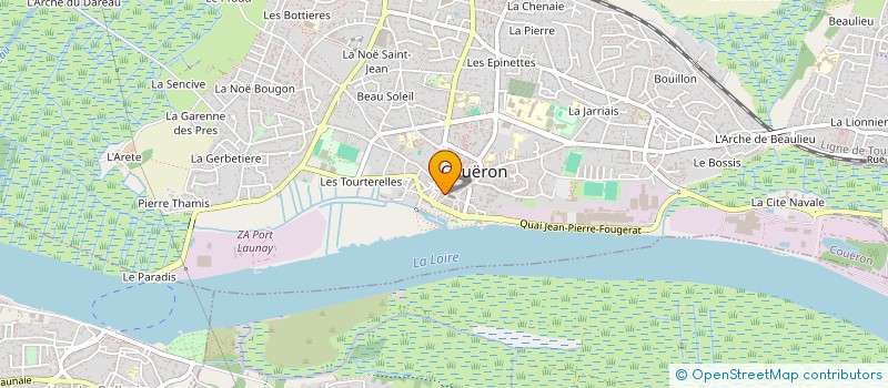 localisation de l'entreprise SCI LES BLES D OR à COUERON