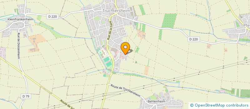 localisation de l'entreprise SCI LES BLEUETS  TRUCHTERSHEIM