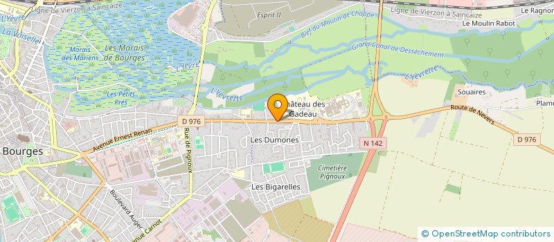 localisation de l'entreprise SCI LES BOERS  BOURGES