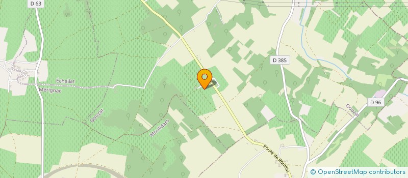 localisation de l'entreprise SCI LES BOIS CHATAINS à DOUZAT