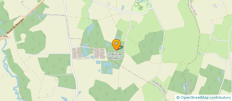 localisation de l'entreprise SCI LES BOIS DE SAINT ROCH à POILLY-LEZ-GIEN