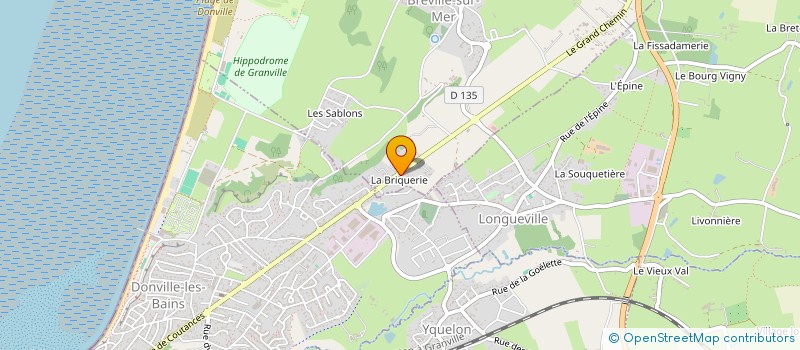 localisation de l'entreprise SCI LES BOIS DU BOCAGE  BREVILLE-SUR-MER