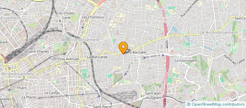 localisation de l'entreprise SCI LES BOIS DU SUD à MARSEILLE