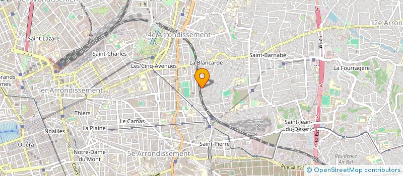 localisation de l'entreprise SCI LES BOMBINETTES à MARSEILLE