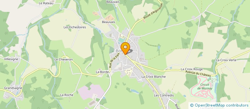 localisation de l'entreprise SCI LES BONNACHONS à BONNAT