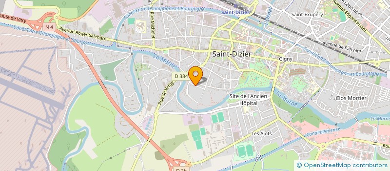localisation de l'entreprise SCI LES BONNETTES à SAINT-DIZIER