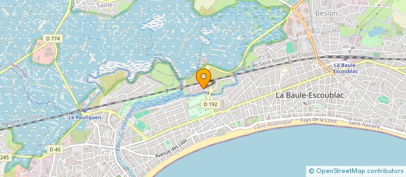 localisation de l'entreprise SCI LES BONS FRANCAIS  GUERANDE