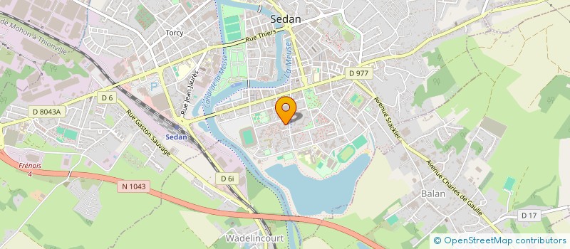 localisation de l'entreprise SCI LES BORDES à BALAN