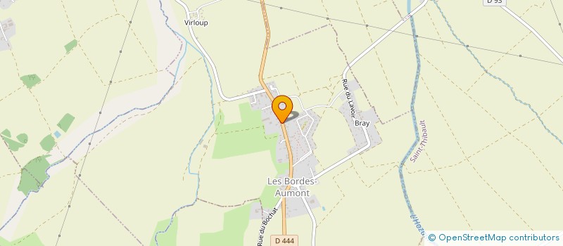 localisation de l'entreprise SCI LES BORDES  LES BORDES-AUMONT