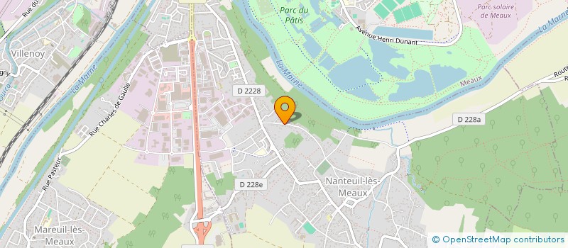 localisation de l'entreprise SCI LES BORDES ROUGES à NANTEUIL-LES-MEAUX