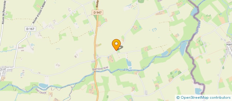 localisation de l'entreprise SCI LES BOREL  BAMBECQUE