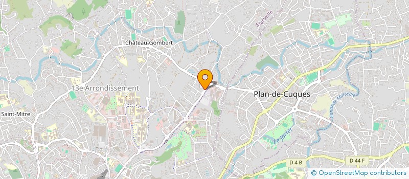 localisation de l'entreprise SCI LES BORELS à MARSEILLE