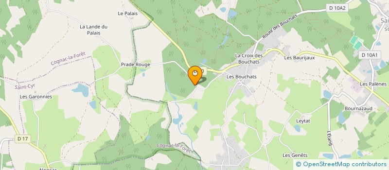 localisation de l'entreprise SCI LES BOS à AIXE-SUR-VIENNE