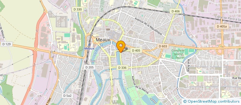localisation de l'entreprise SCI LES BOSQUETS à MEAUX