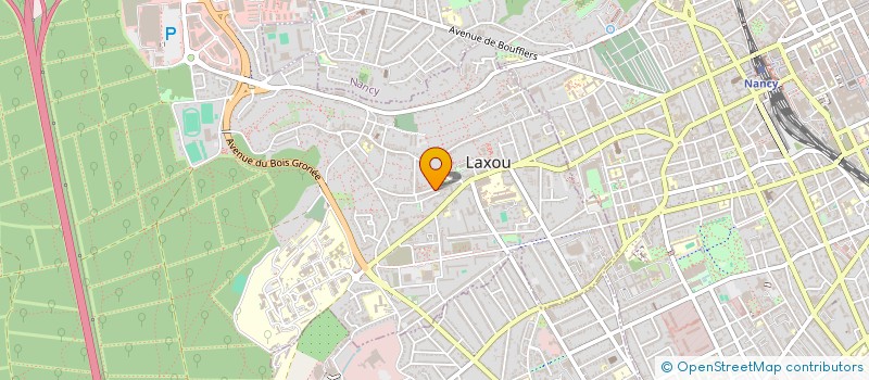 localisation de l'entreprise SCI LES BOSQUETS  LAXOU