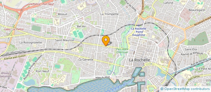 localisation de l'entreprise SCI LES BOSSES 2  LA ROCHELLE