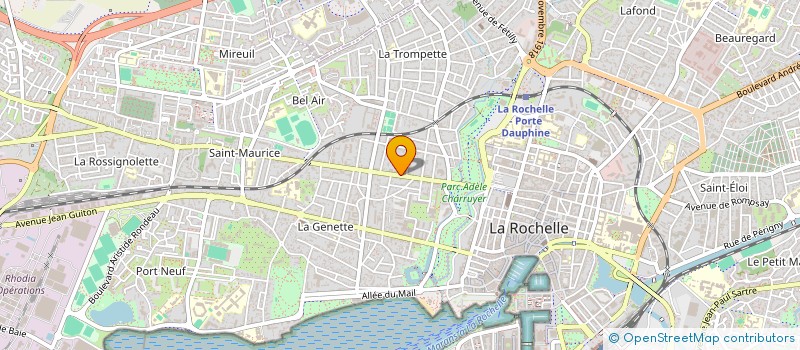 localisation de l'entreprise SCI LES BOSSES  LA ROCHELLE