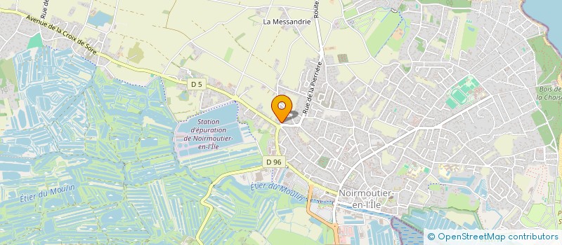 localisation de l'entreprise SCI LES BOSSIS à NOIRMOUTIER-EN-L'ILE