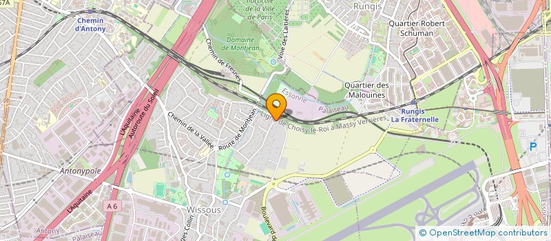 localisation de l'entreprise SCI LES BOTTETS à WISSOUS