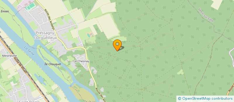 localisation de l'entreprise SCI LES BOUCHES MANON  PRESSAGNY L ORGUEILLEUX