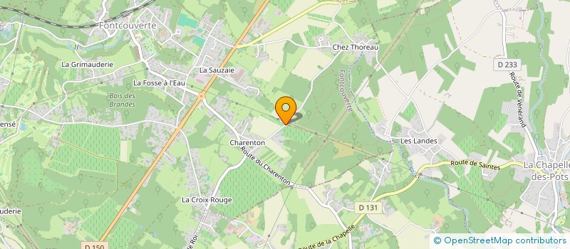 localisation de l'entreprise SCI LES BOUGAINVILLIERS  FONTCOUVERTE