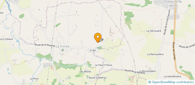 localisation de l'entreprise SCI LES BOULAIS  SAINT-MARTIN-LE-BOUILLANT