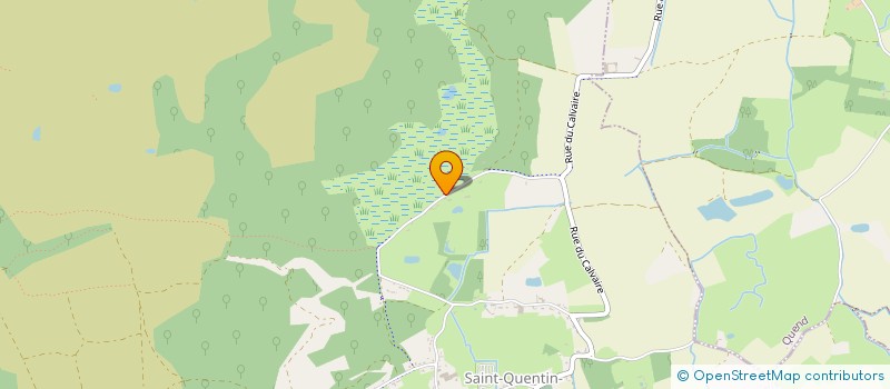 localisation de l'entreprise SCI LES BOULEAUX  SAINT-QUENTIN-EN-TOURMONT