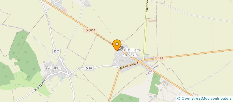 localisation de l'entreprise SCI LES BOULEAUX  VEXIN-SUR-EPTE