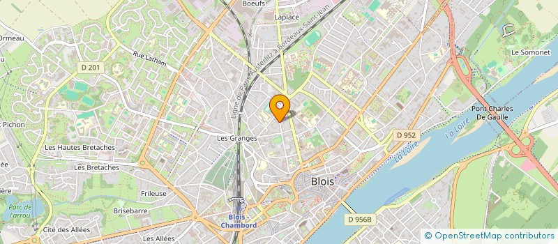 localisation de l'entreprise SCI LES BOULEAUX BLANCS  BLOIS