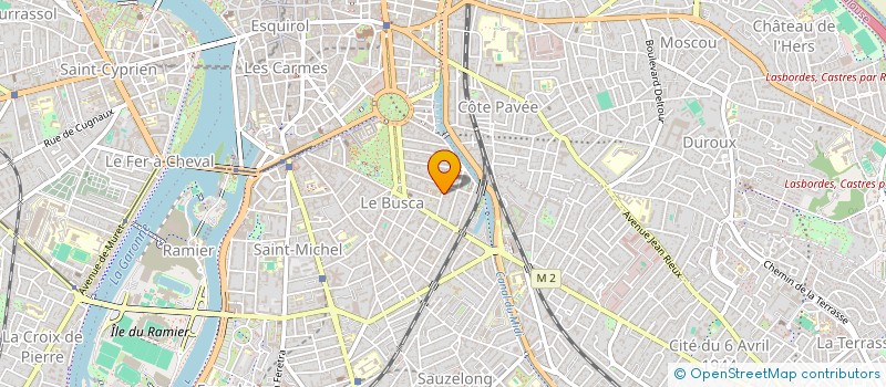 localisation de l'entreprise SCI LES BOULEVARDS à TOULOUSE