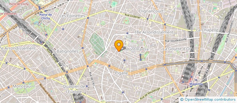 localisation de l'entreprise SCI LES BOUQUETINS  PARIS