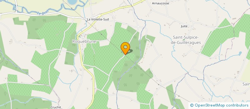 localisation de l'entreprise SCI LES BOUTELLES  ROQUEBRUNE