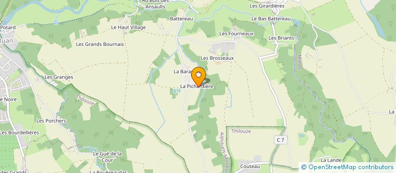 localisation de l'entreprise SCI LES BOUTONS D'OR  MONTS