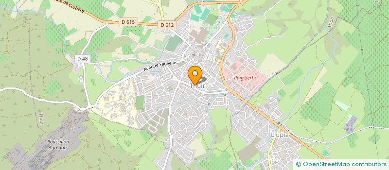 localisation de l'entreprise SCI LES BOUTONS D'OR  THUIR