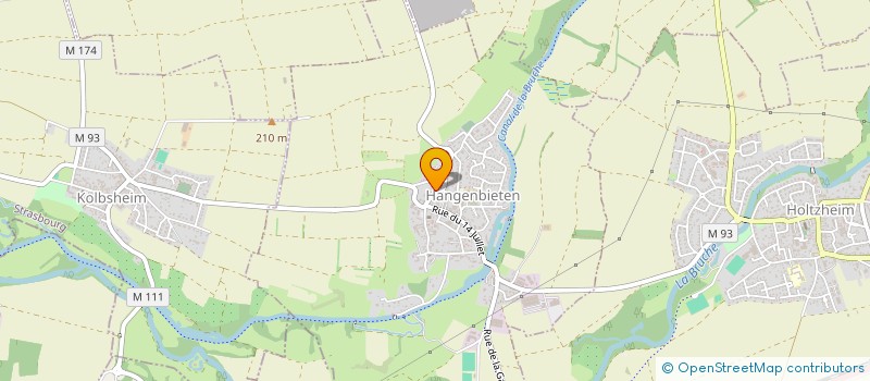 localisation de l'entreprise SCI LES BOUTS DE CHOU  HANGENBIETEN