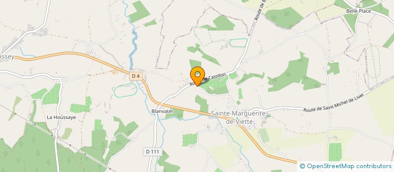 localisation de l'entreprise SCI LES BOUVETS  SAINT-PIERRE-EN-AUGE