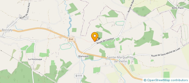 localisation de l'entreprise SCI LES BOUVETS  SAINT-PIERRE-EN-AUGE