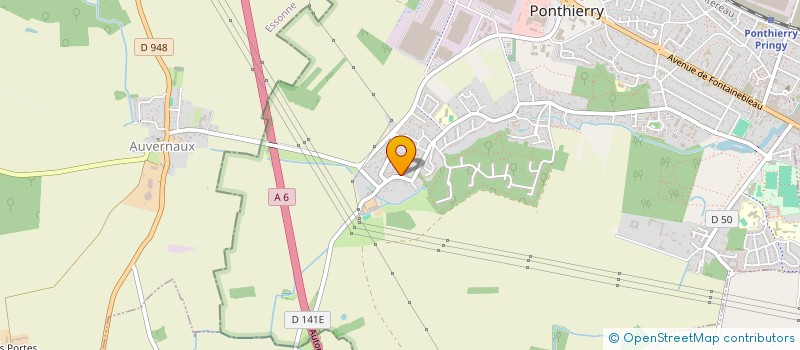 localisation de l'entreprise SCI LES BOUVREUILS  SAINT-FARGEAU-PONTHIERRY